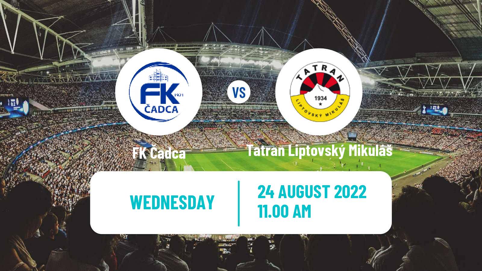 Soccer Slovak Cup Čadca - Tatran Liptovský Mikuláš