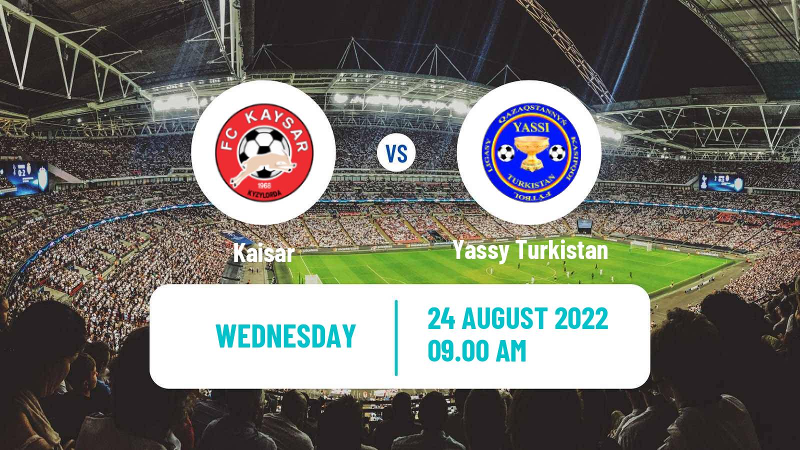 Soccer Kazakh First Division Kaisar - Turkistan
