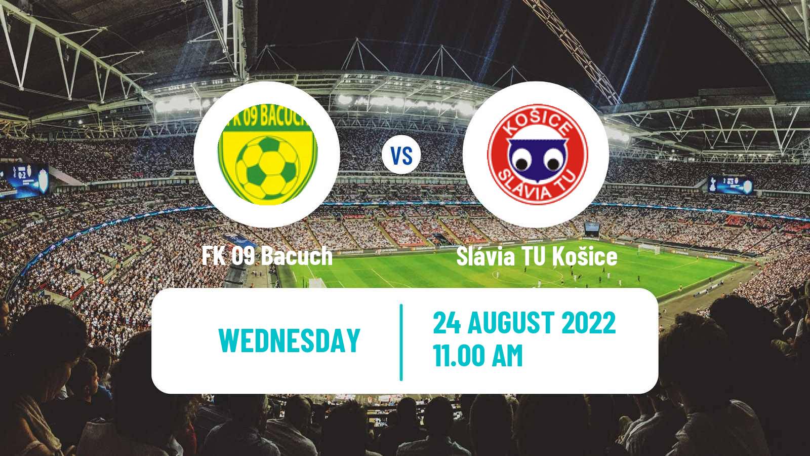 Soccer Slovak Cup Bacuch - Slávia TU Košice