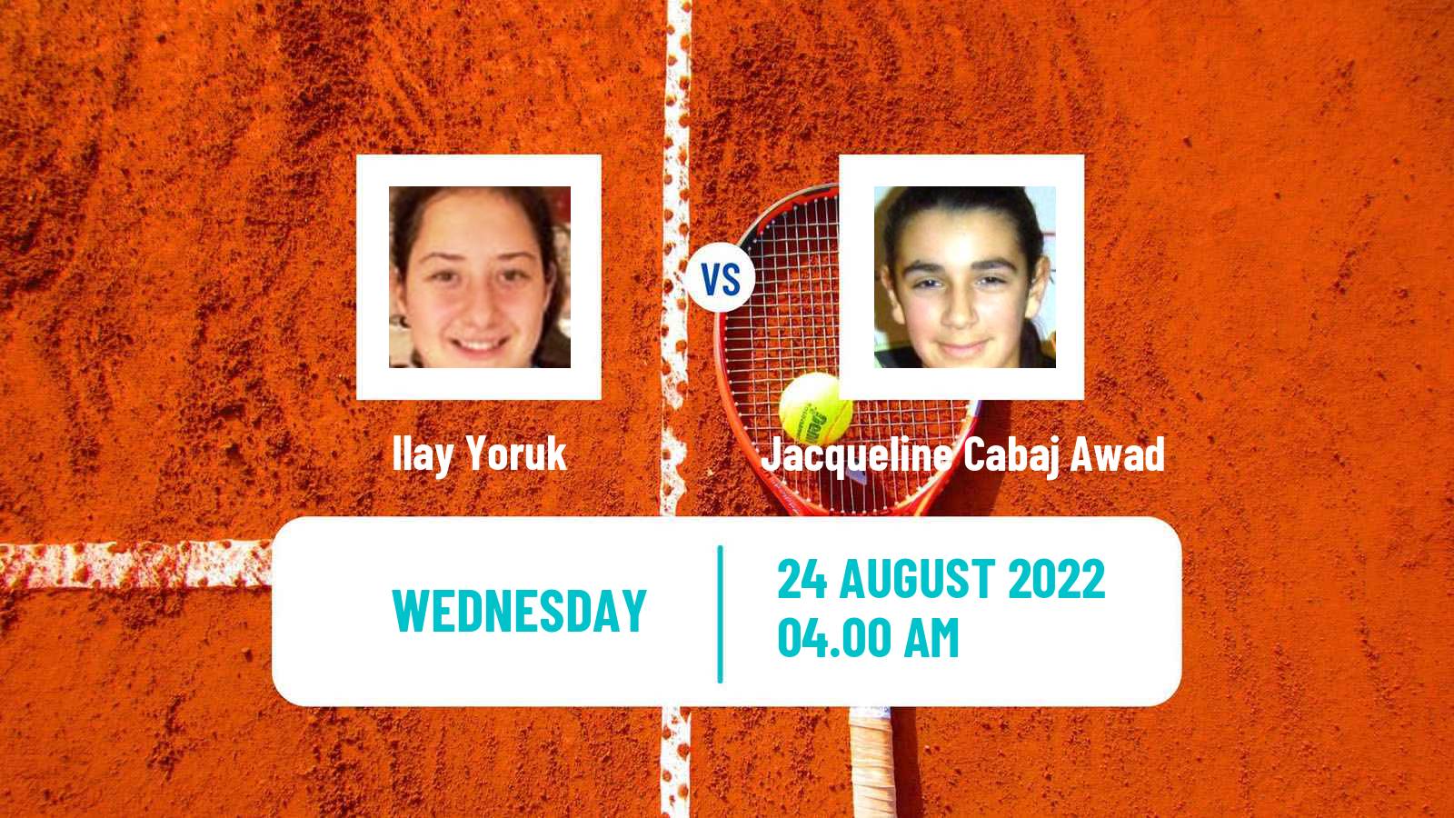 Tennis ITF Tournaments Ilay Yoruk - Jacqueline Cabaj Awad