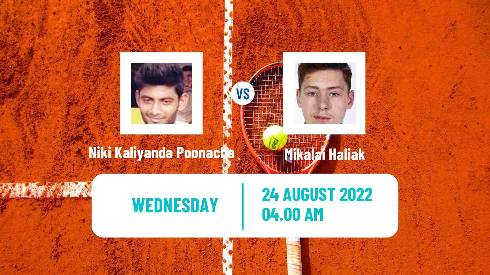 Tennis ITF Tournaments Niki Kaliyanda Poonacha - Mikalai Haliak