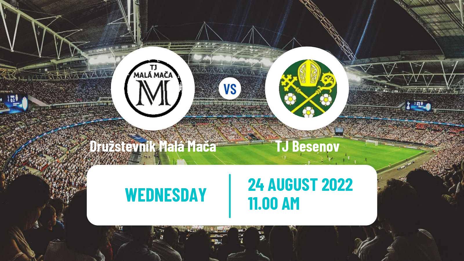 Football Slovak Cup Družstevník Malá Mača - Besenov