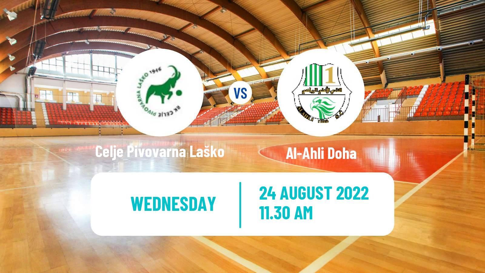 Handball Club Friendly Hanbdall Celje Pivovarna Laško - Al-Ahli Doha