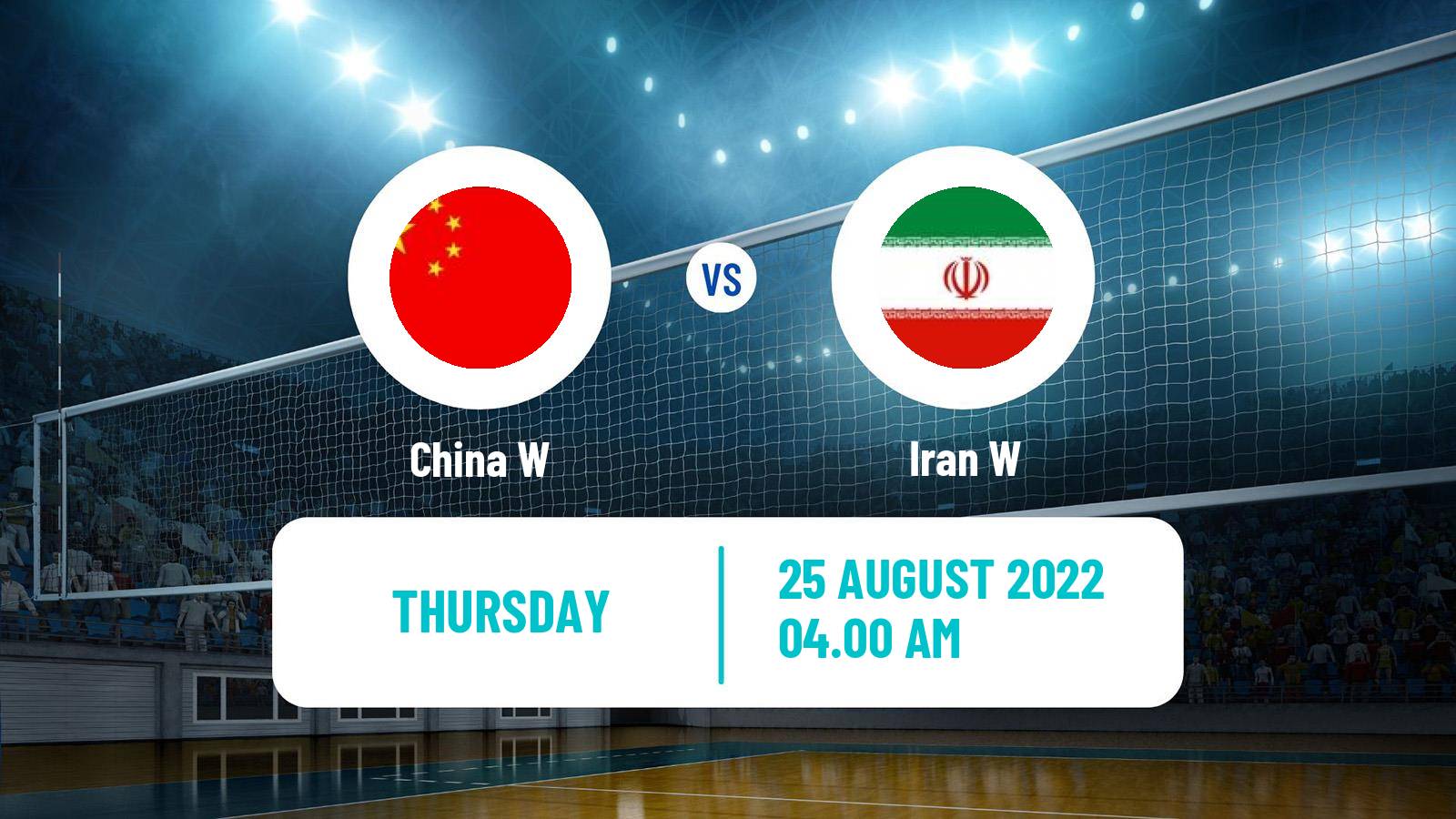 Volleyball Asian Cup Volleyball Women China W - Iran W