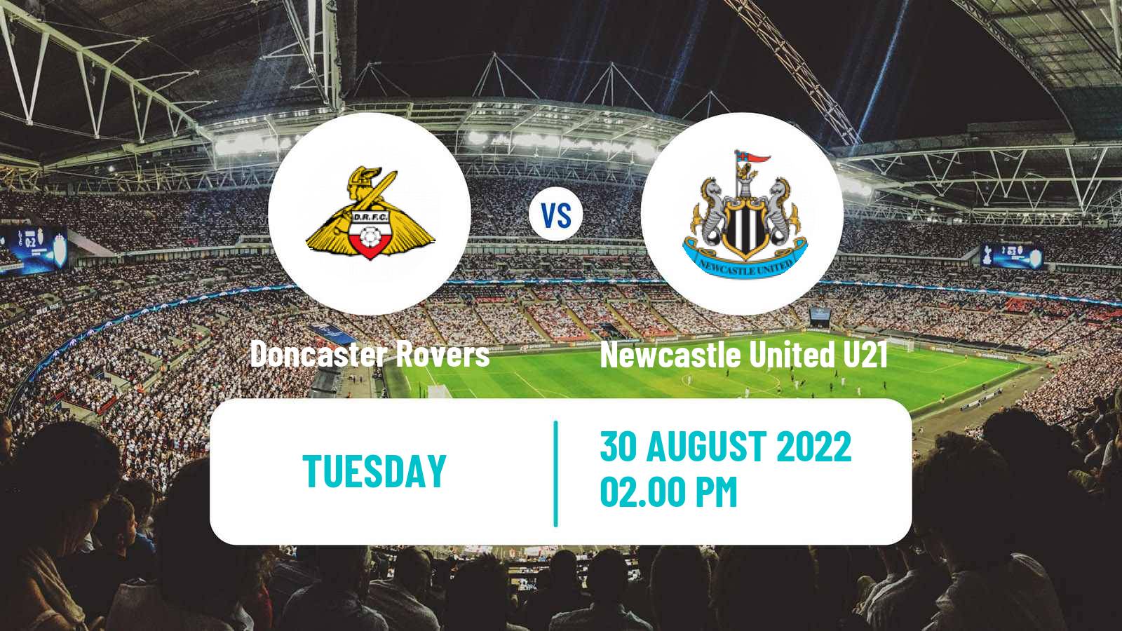 Soccer English EFL Trophy Doncaster Rovers - Newcastle United U21