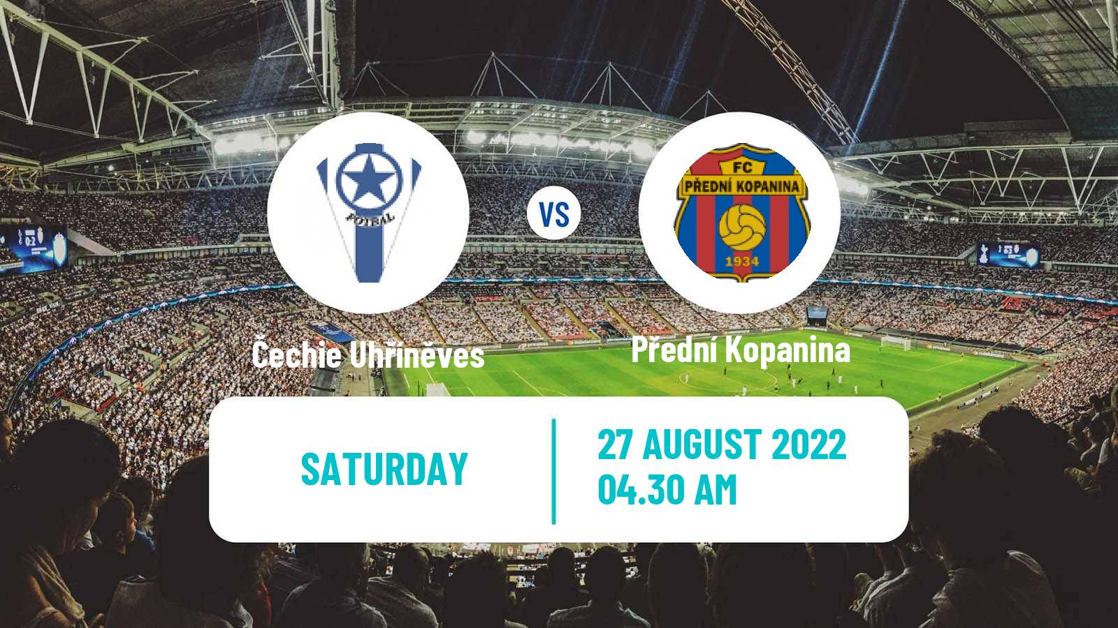 Soccer Czech Prazsky Prebor Čechie Uhříněves - Přední Kopanina
