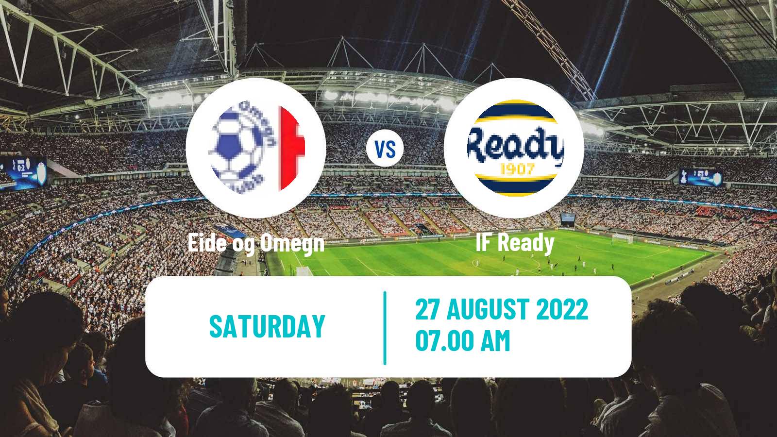 Soccer Norwegian Division 3 - Group 1 Eide og Omegn - Ready