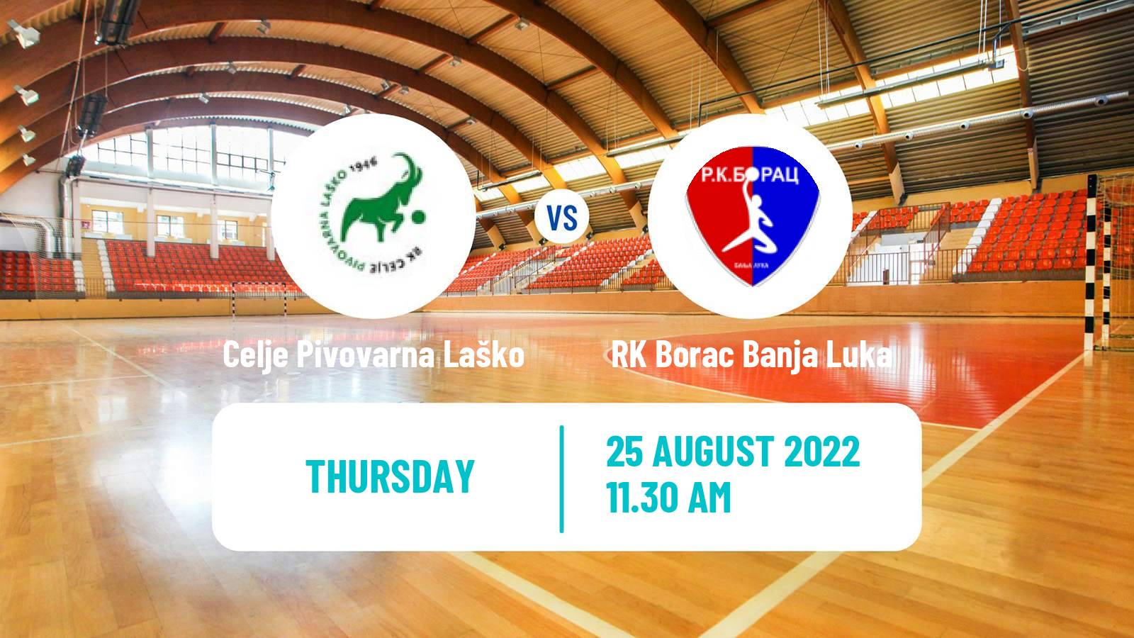 Handball Club Friendly Hanbdall Celje Pivovarna Laško - RK Borac Banja Luka