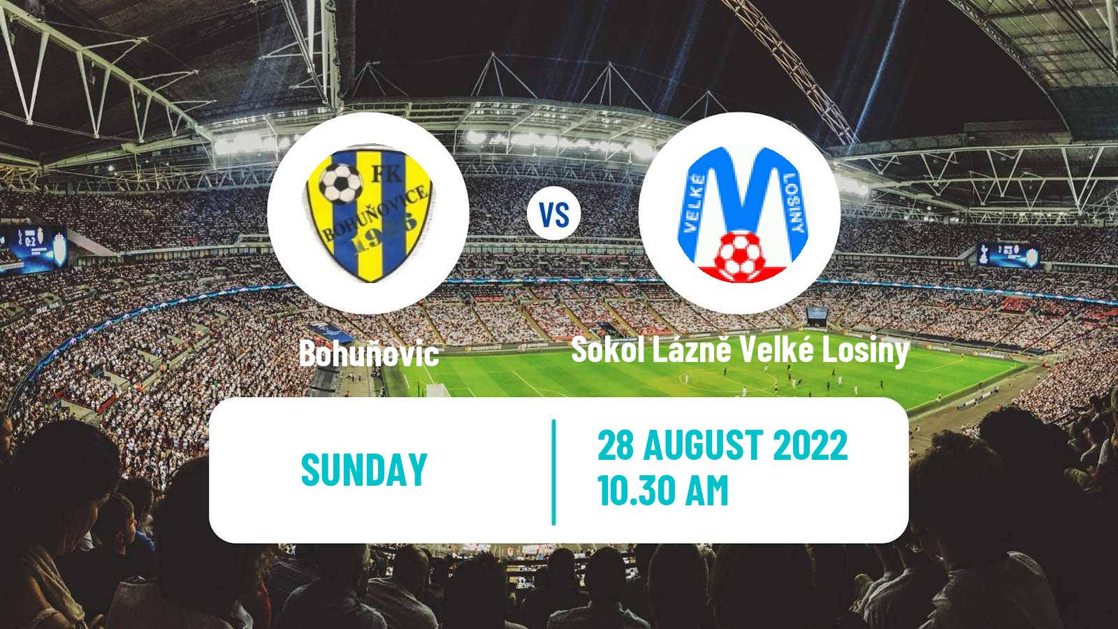 Soccer Czech Olomoucky KP Bohuňovic - Sokol Lázně Velké Losiny