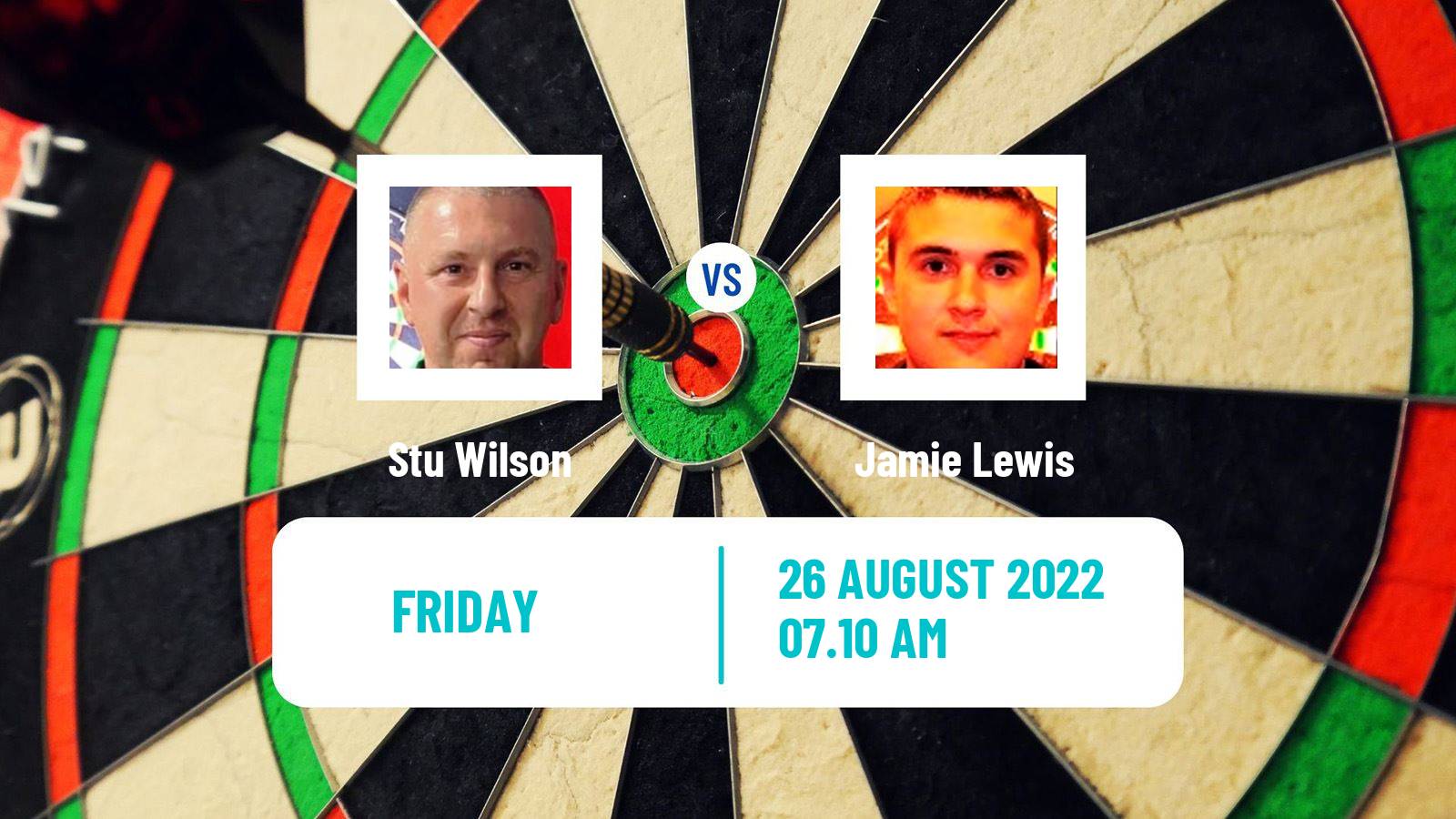 Darts Darts Stu Wilson - Jamie Lewis