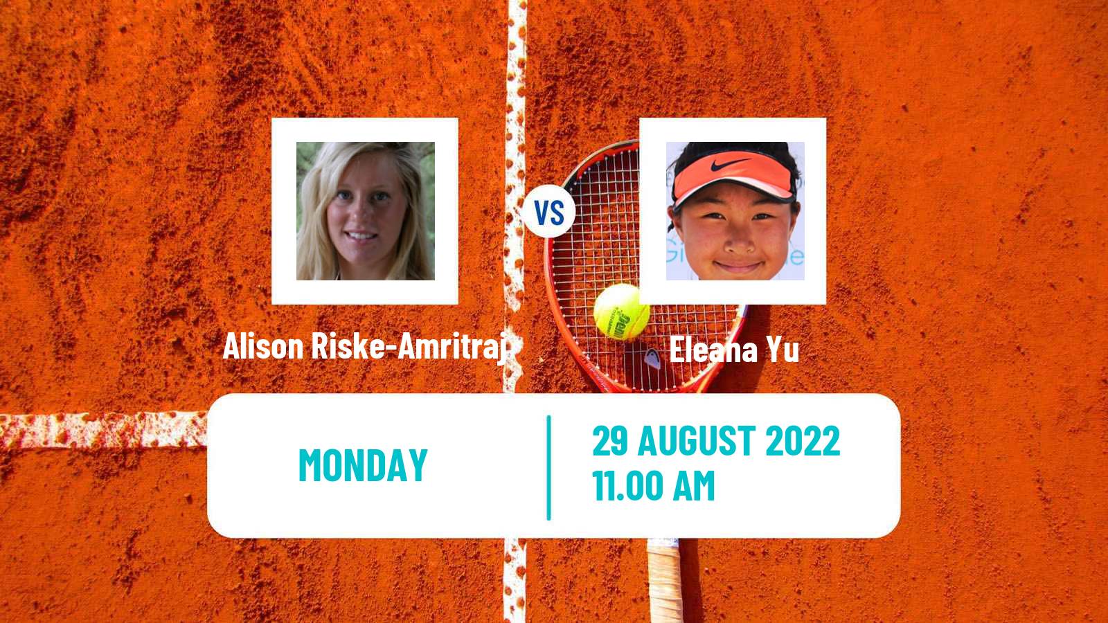 Tennis WTA US Open Alison Riske-Amritraj - Eleana Yu