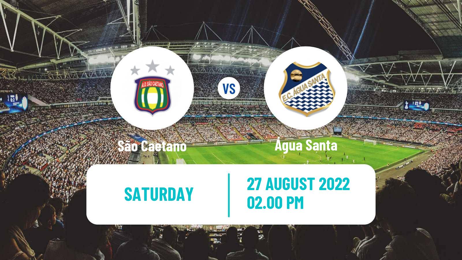 Soccer Brazilian Copa Paulista São Caetano - Água Santa