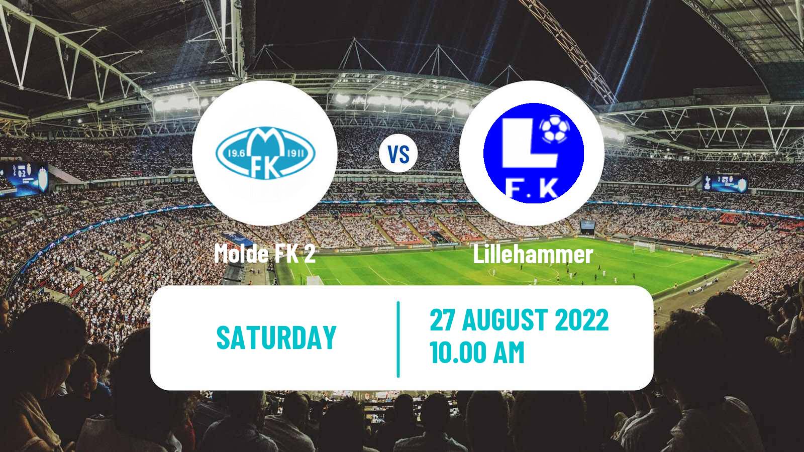 Football Norwegian Division 3 - Group 2 Molde 2 - Lillehammer