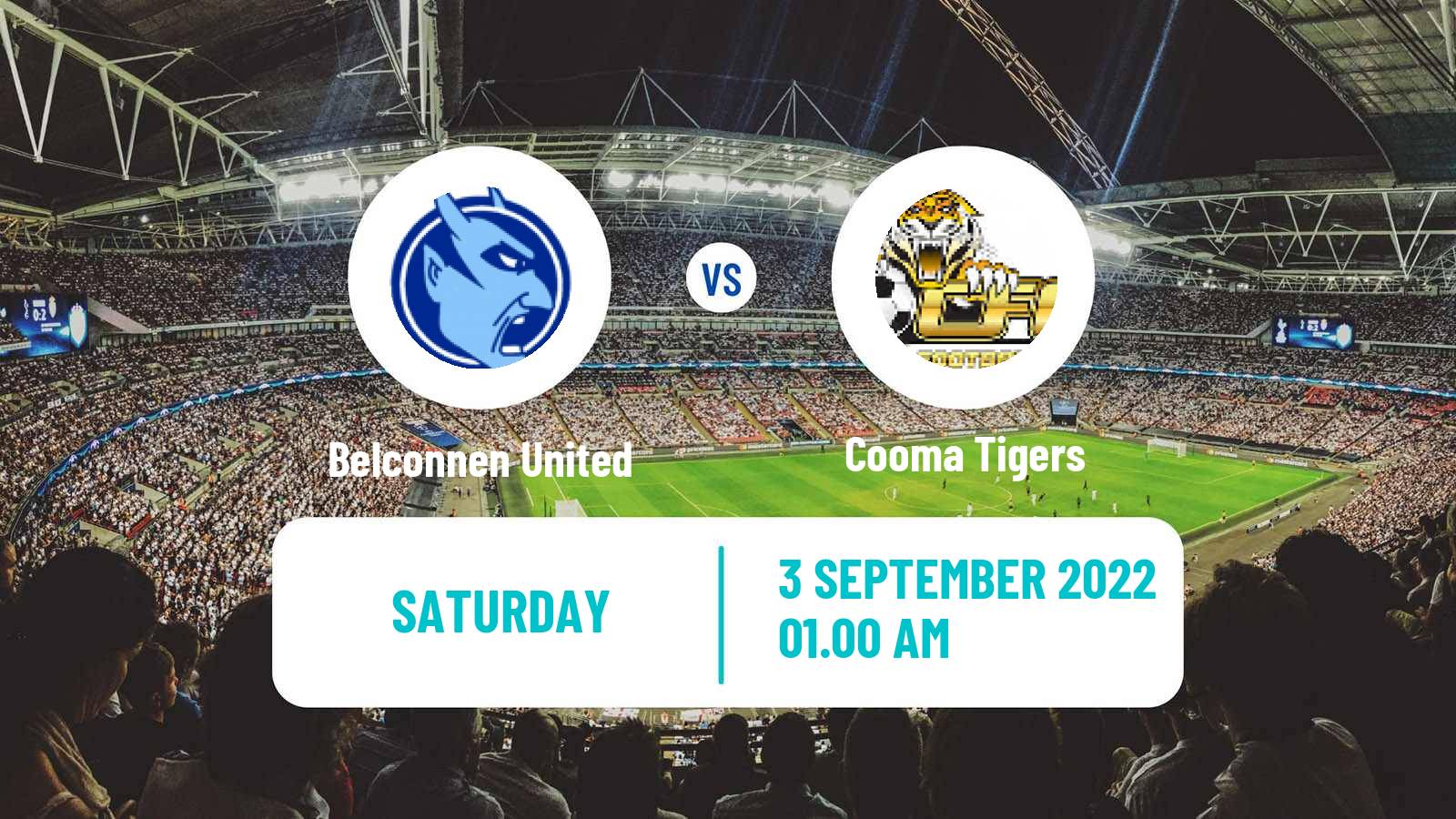 Football Australian NPL ACT Belconnen United - Tigers FC