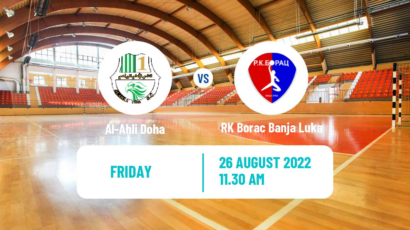 Handball Club Friendly Hanbdall Al-Ahli Doha - RK Borac Banja Luka