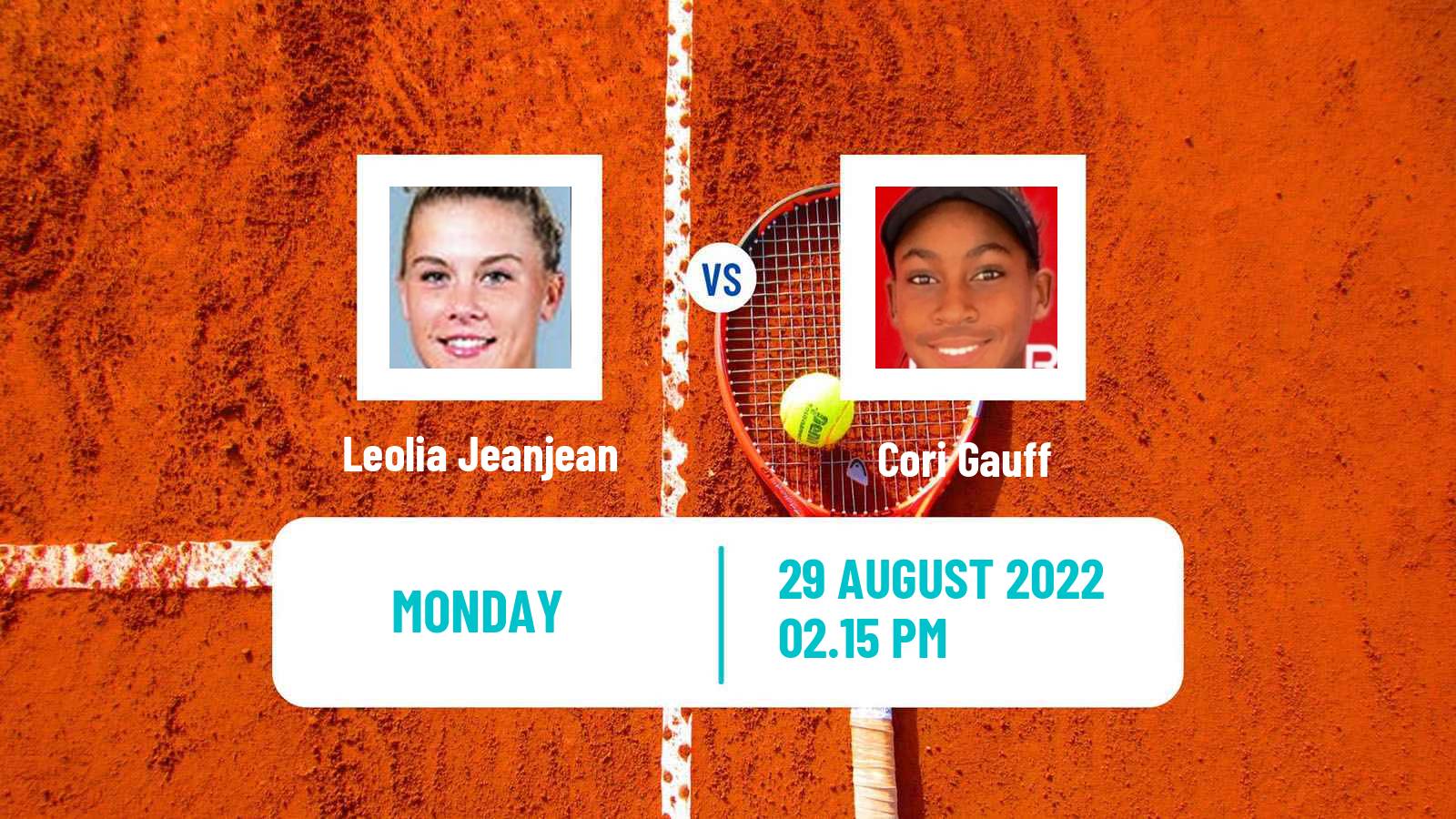 Tennis WTA US Open Leolia Jeanjean - Cori Gauff