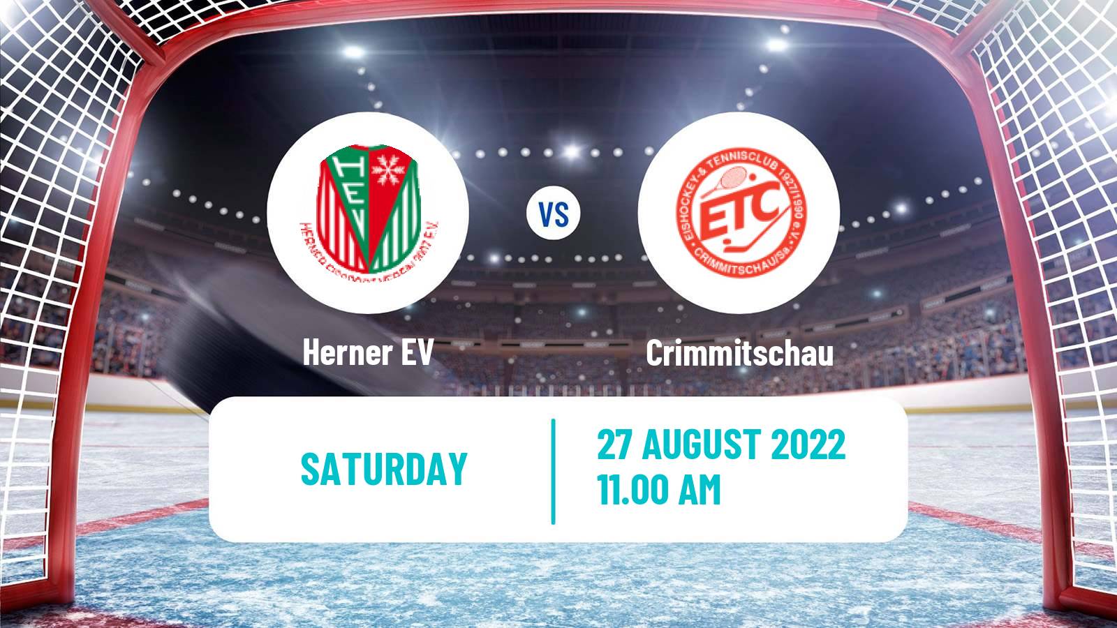 Hockey Club Friendly Ice Hockey Herner - Crimmitschau