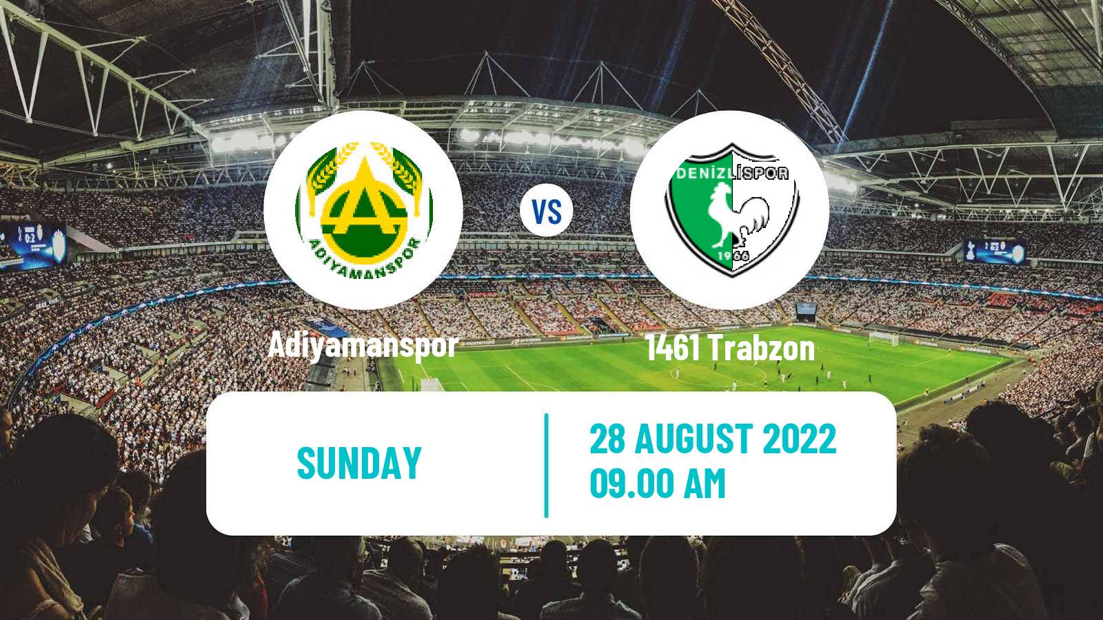 Soccer Turkish Second League Red Group Adiyamanspor - 1461 Trabzon