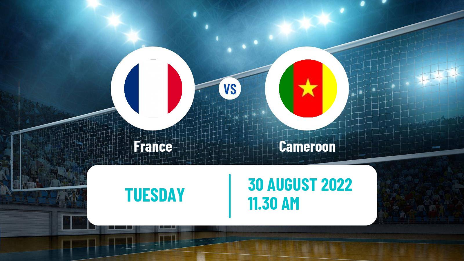 Volleyball World Championship Volleyball France - Cameroon