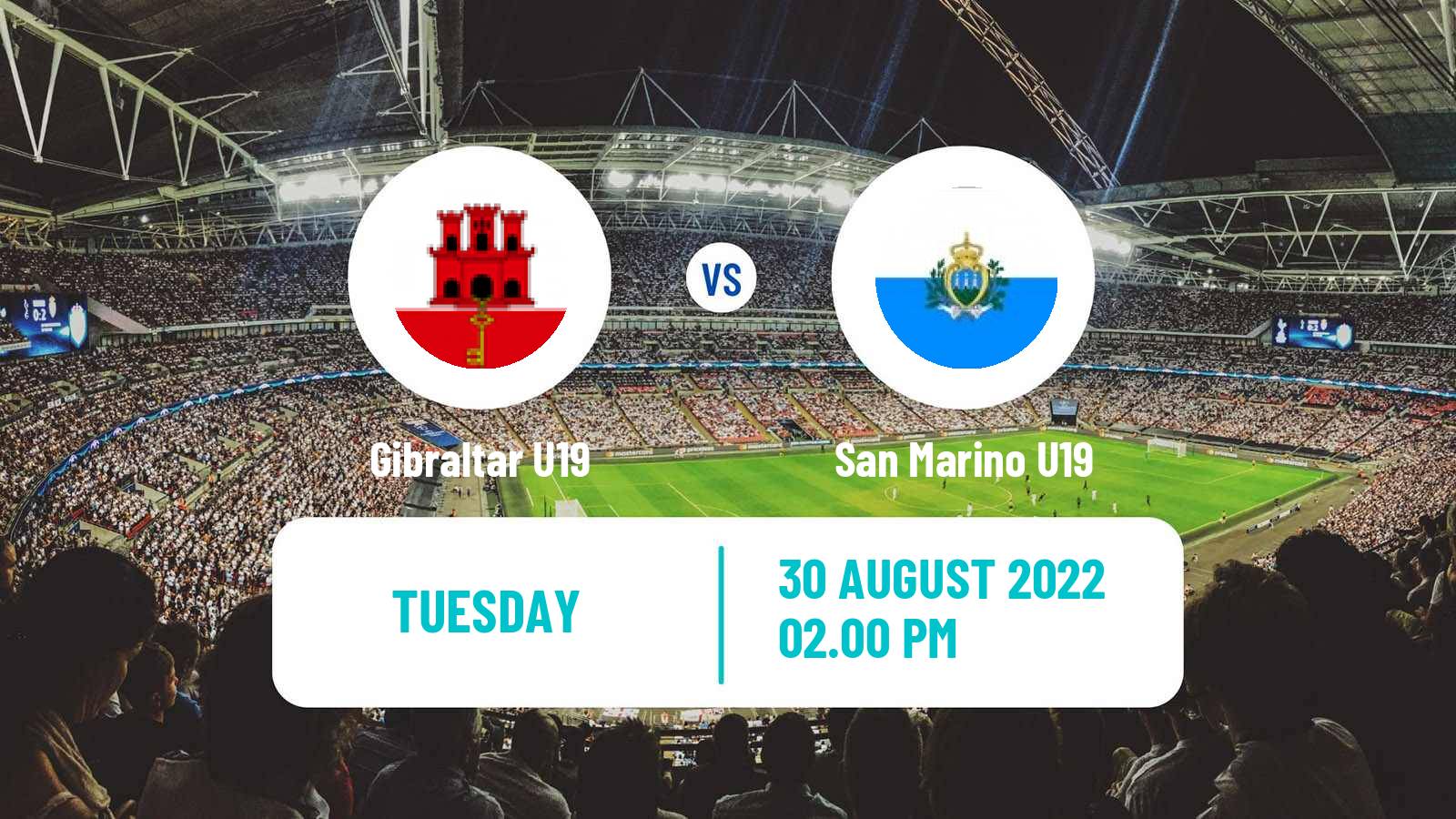 Soccer Friendly Gibraltar U19 - San Marino U19