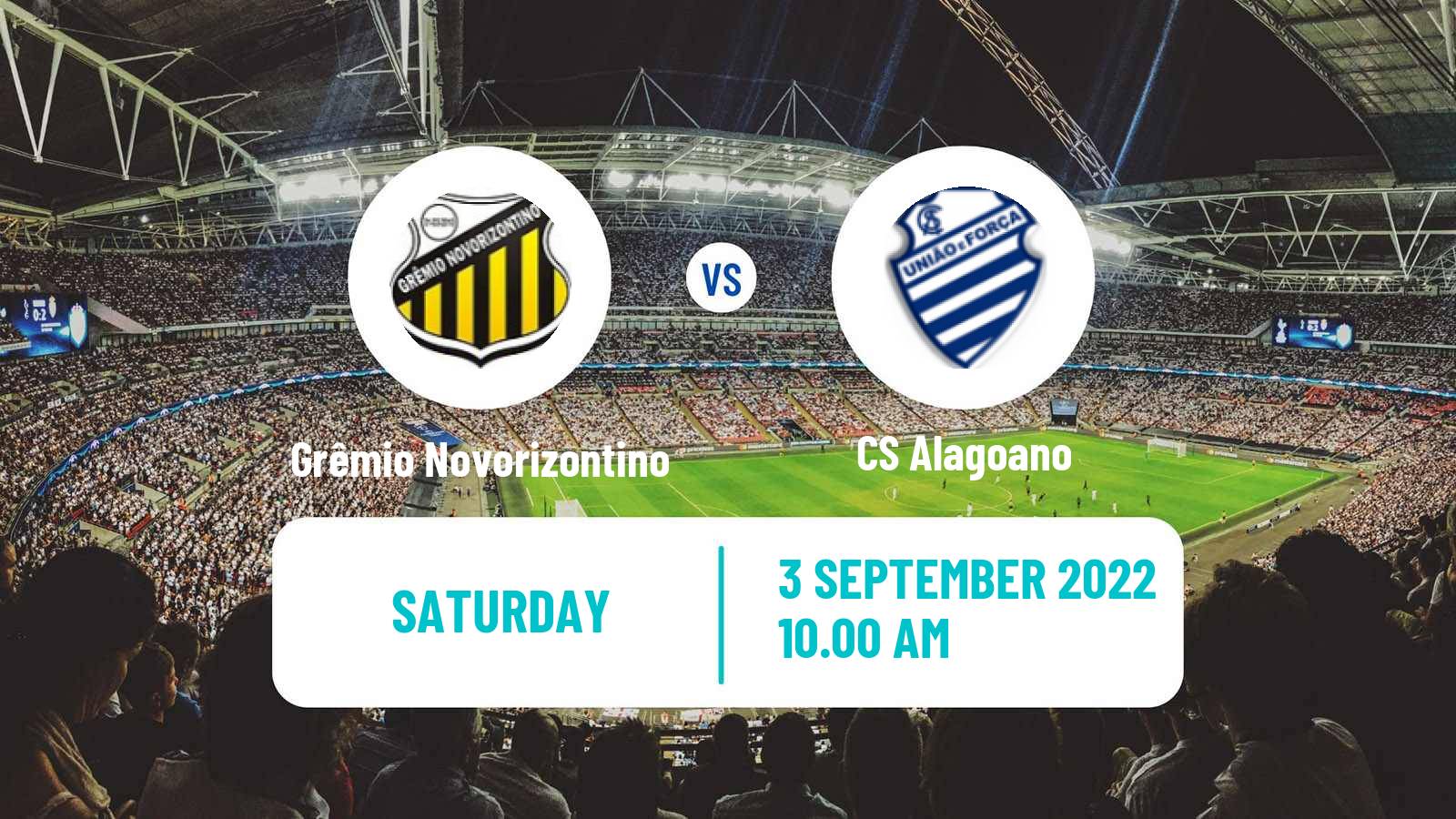 Soccer Brazilian Serie B Grêmio Novorizontino - CS Alagoano