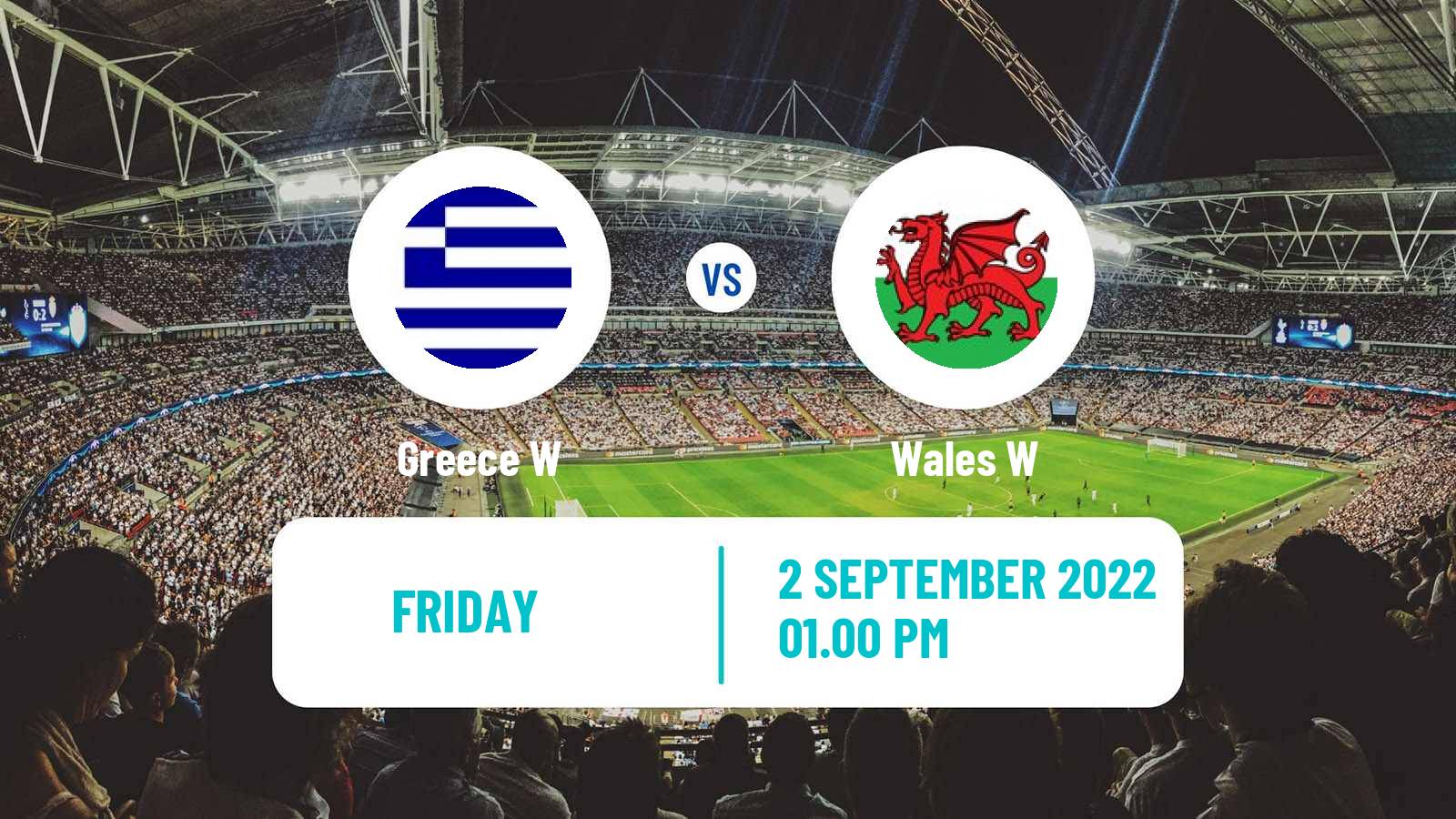 Soccer FIFA World Cup Women Greece W - Wales W