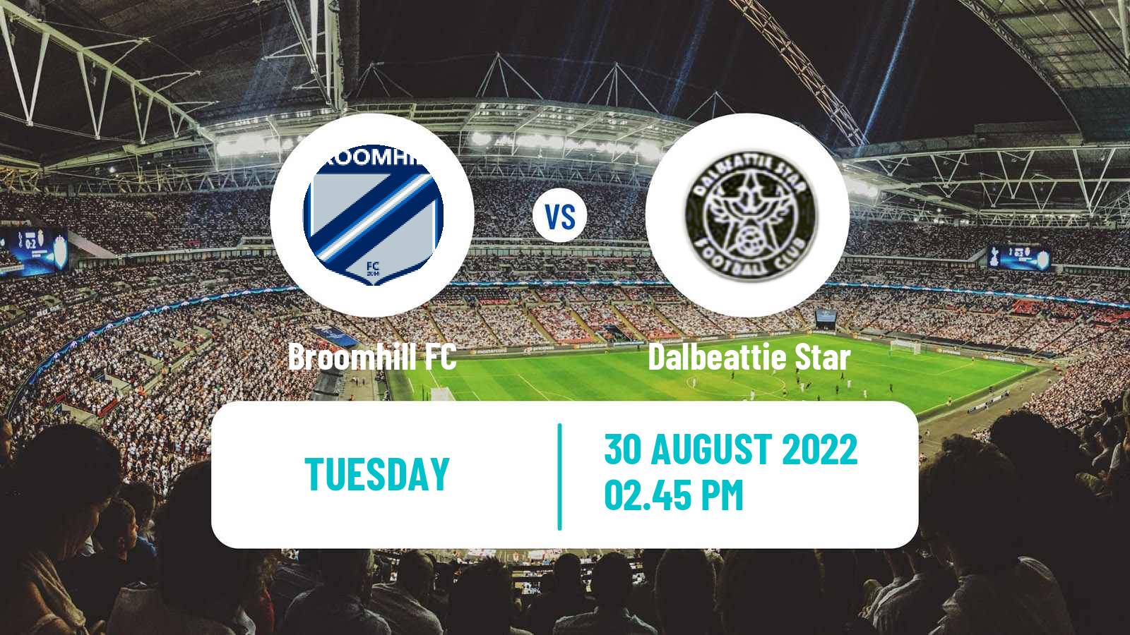 Soccer Scottish Lowland League Broomhill - Dalbeattie Star
