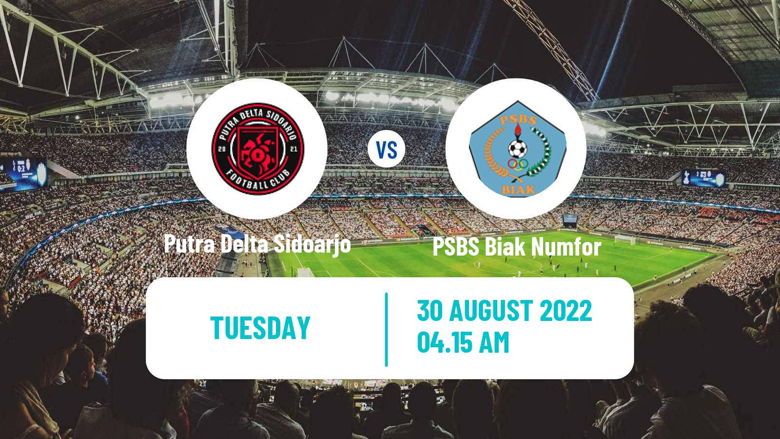 Soccer Indonesian Liga 2 Putra Delta Sidoarjo - PSBS Biak Numfor