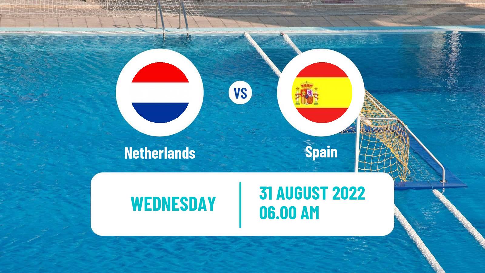 Water polo European Championship Water Polo Netherlands - Spain
