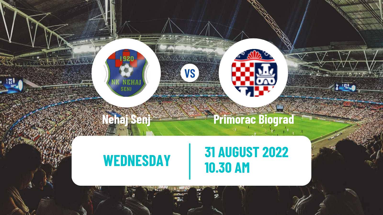 Soccer Croatian Cup Nehaj Senj - Primorac Biograd