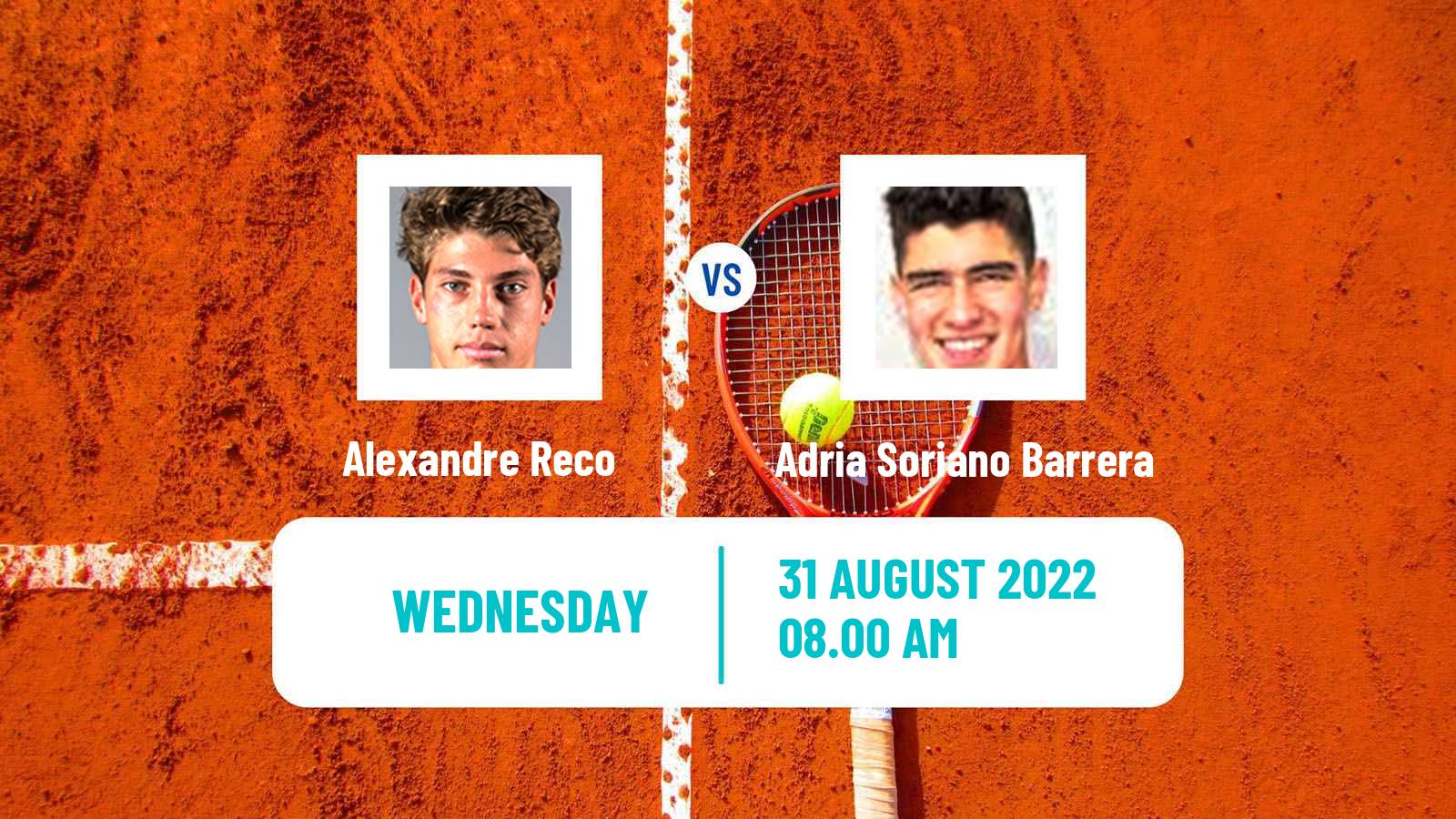 Tennis ITF Tournaments Alexandre Reco - Adria Soriano Barrera