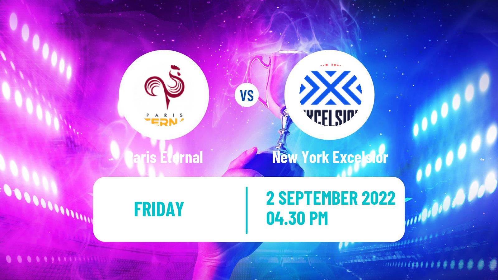 Esports eSports Paris Eternal - New York Excelsior