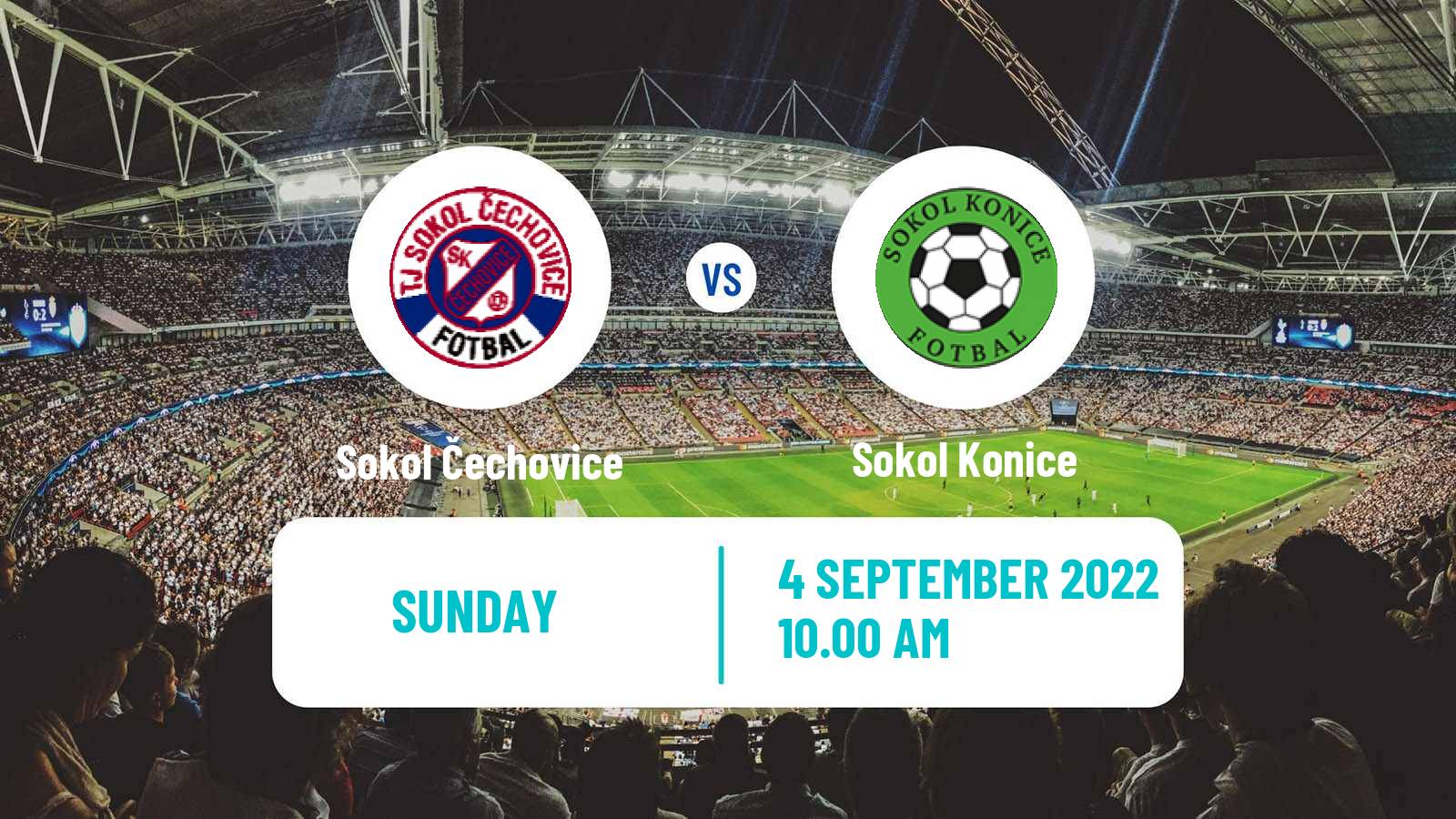 Soccer Czech Olomoucky KP Sokol Čechovice - Sokol Konice