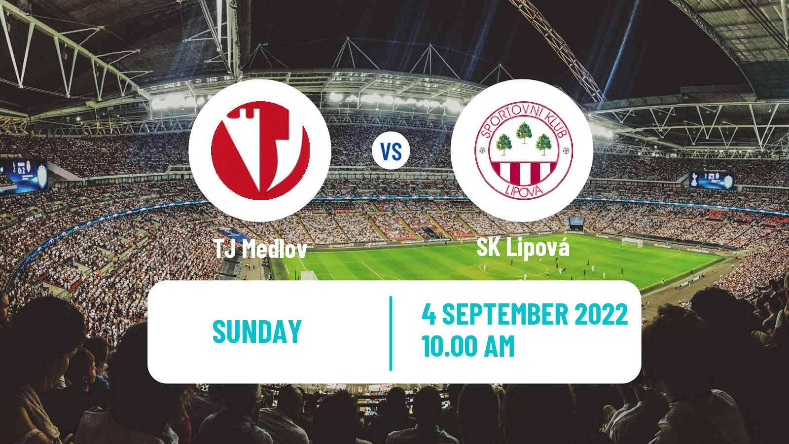 Soccer Czech Olomoucky KP Medlov - Lipová