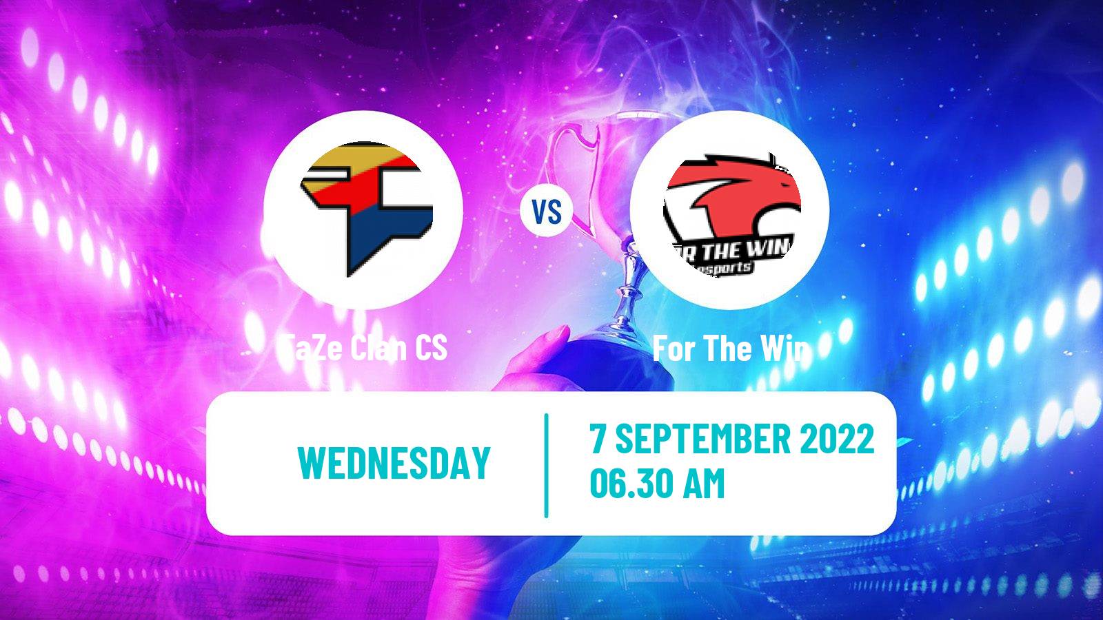 Esports eSports FaZe Clan - For The Win