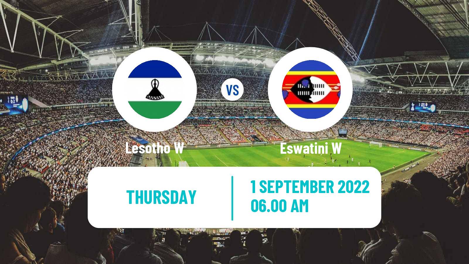 Soccer COSAFA Cup Women Lesotho W - Eswatini W
