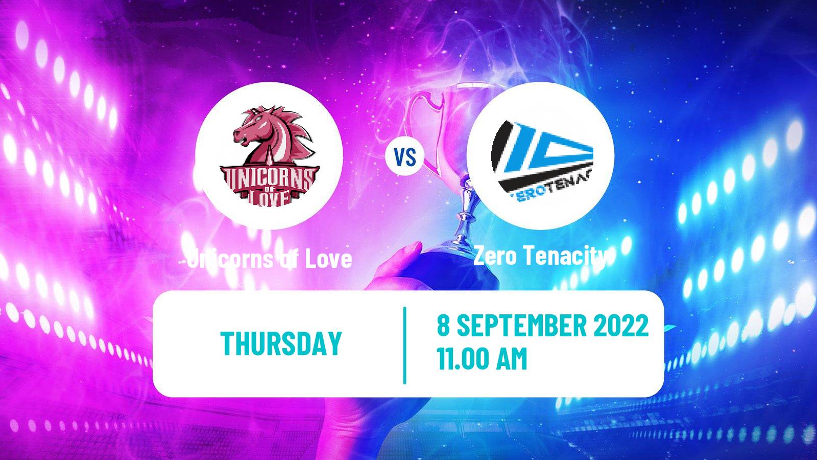 Esports eSports Unicorns of Love - Zero Tenacity