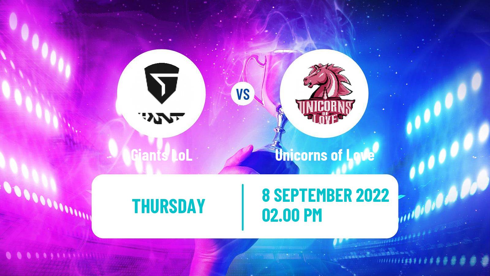 Esports eSports Giants - Unicorns of Love
