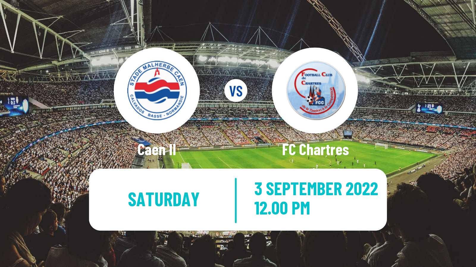 Soccer French National 2 - Group A Caen II - Chartres