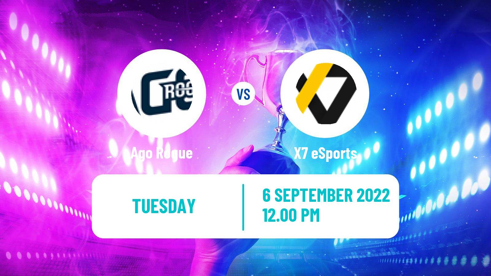 Esports eSports Ago Rogue - X7 eSports
