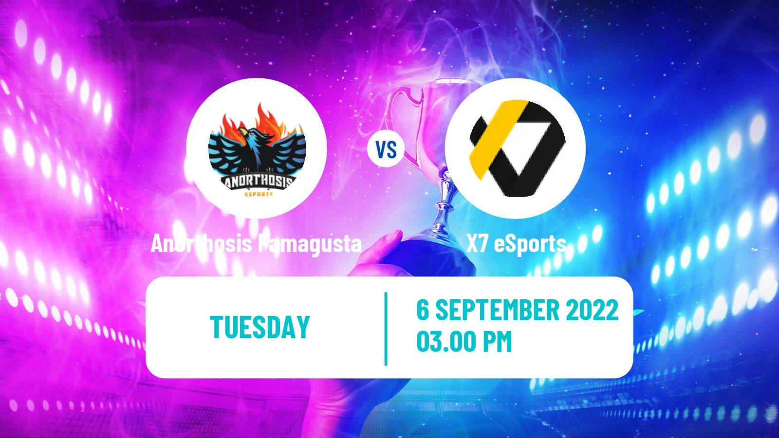 Esports eSports Anorthosis Famagusta - X7 eSports