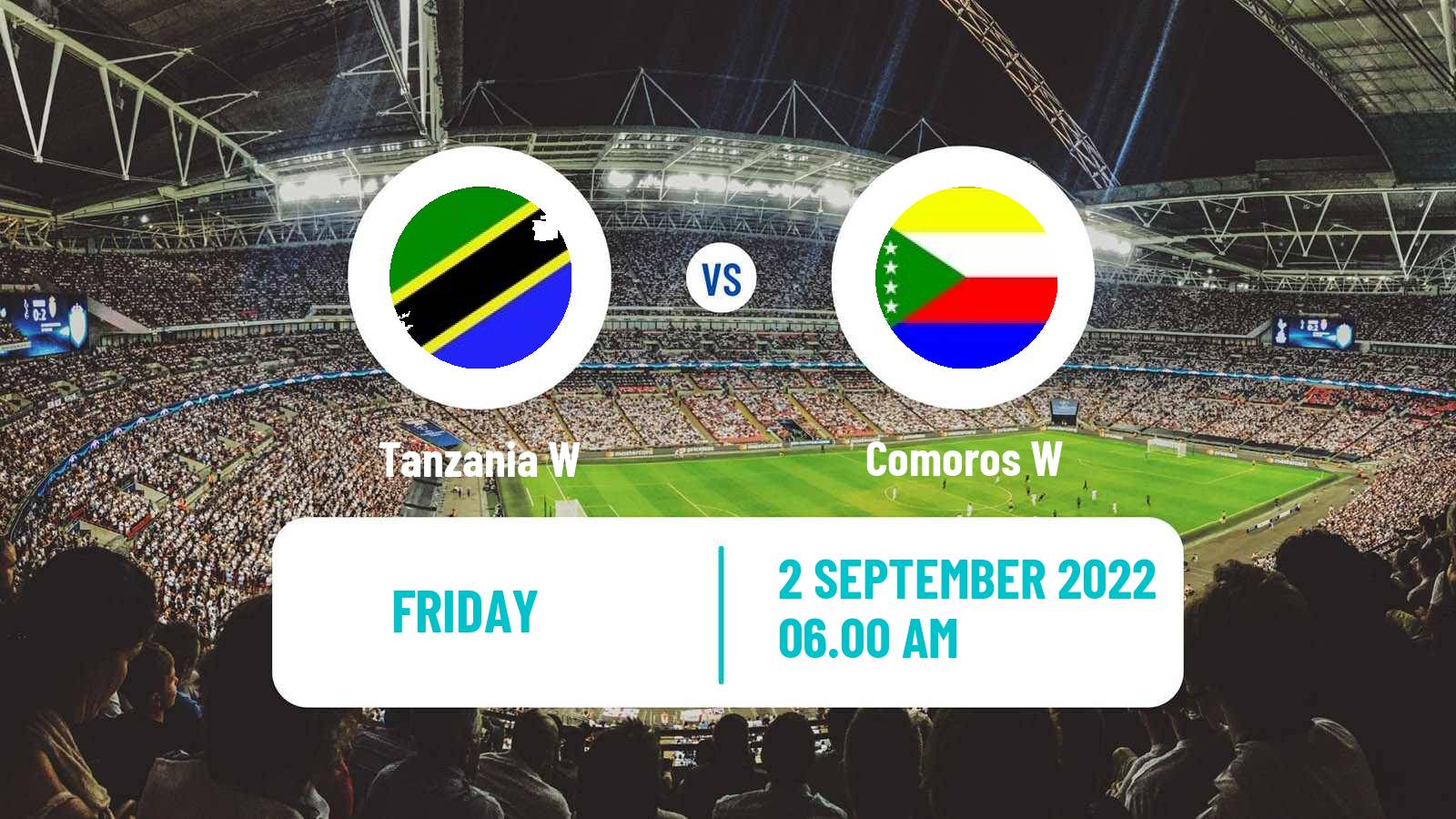 Soccer COSAFA Cup Women Tanzania W - Comoros W