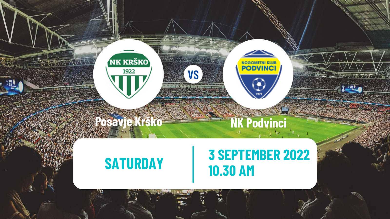 Soccer Slovenian 3 SNL East Posavje Krško - Podvinci