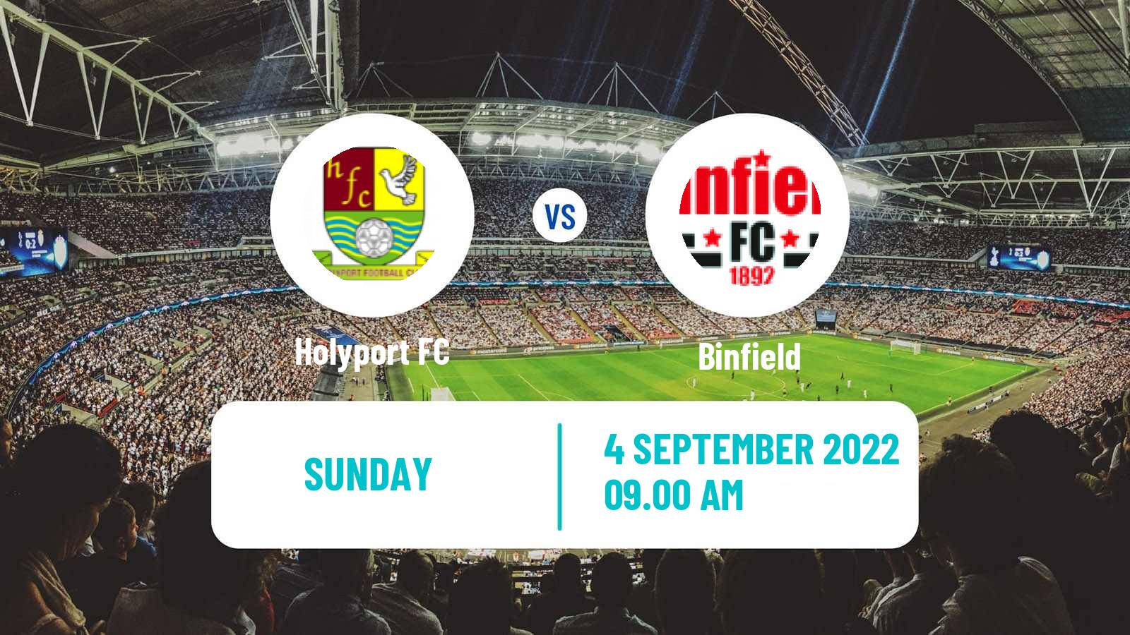 Football English FA Cup Holyport - Binfield
