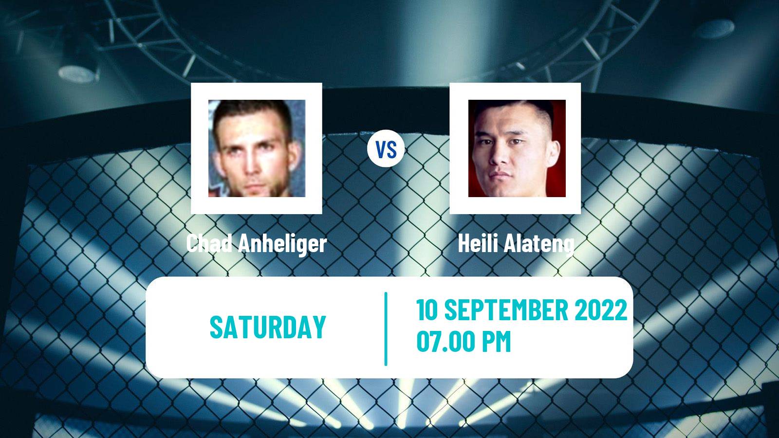 MMA MMA Chad Anheliger - Heili Alateng