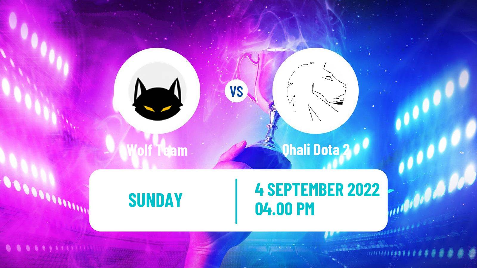 Esports eSports Wolf Team - Qhali