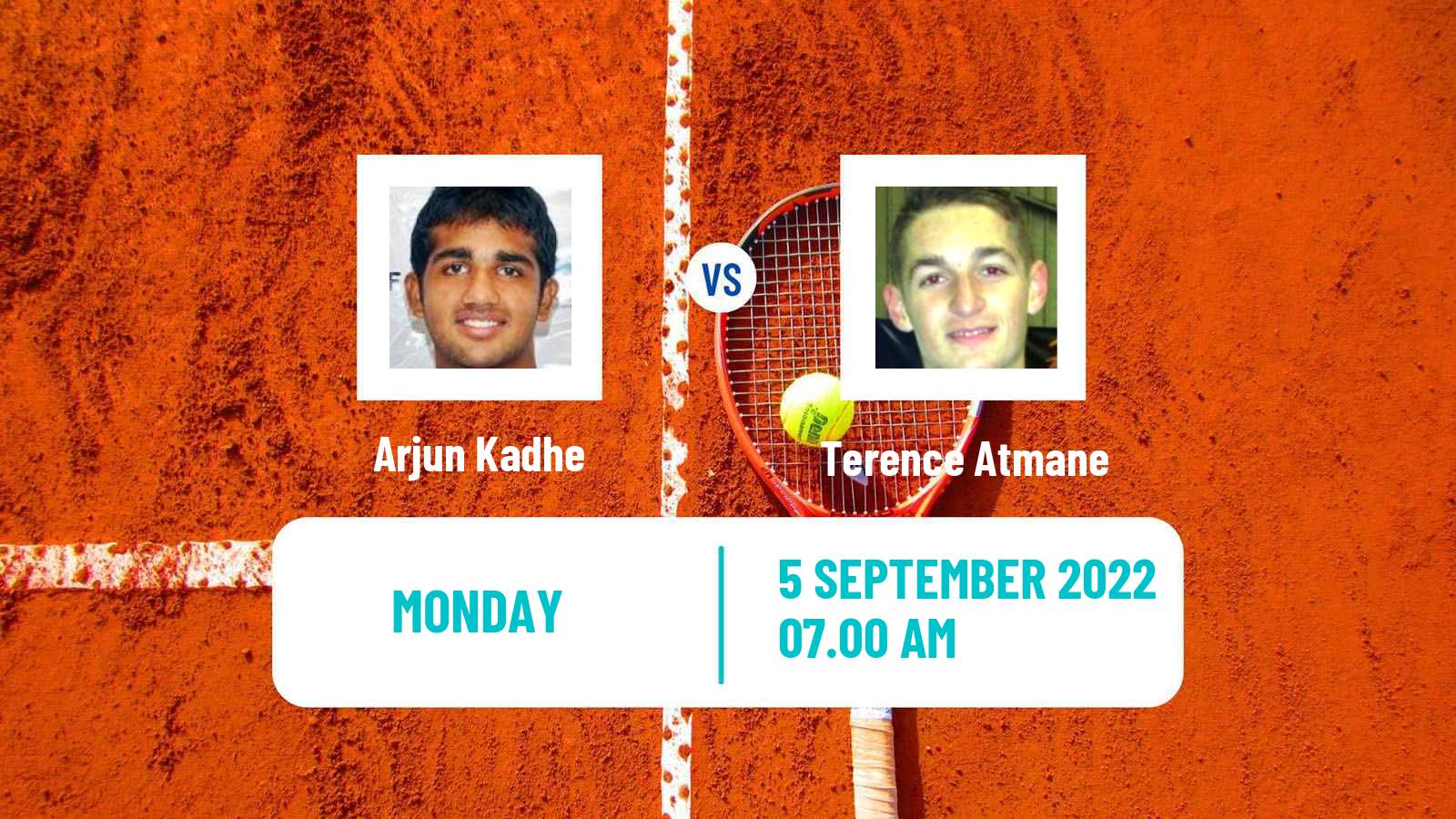 Tennis ATP Challenger Arjun Kadhe - Terence Atmane