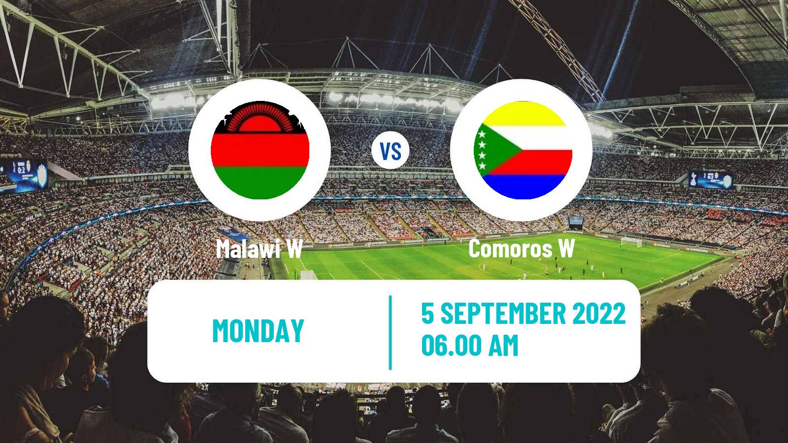 Soccer COSAFA Cup Women Malawi W - Comoros W