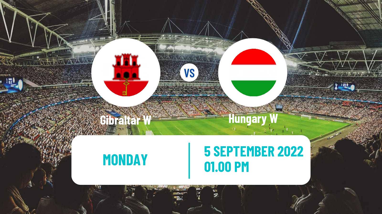 Soccer Friendly International Women Gibraltar W - Hungary W