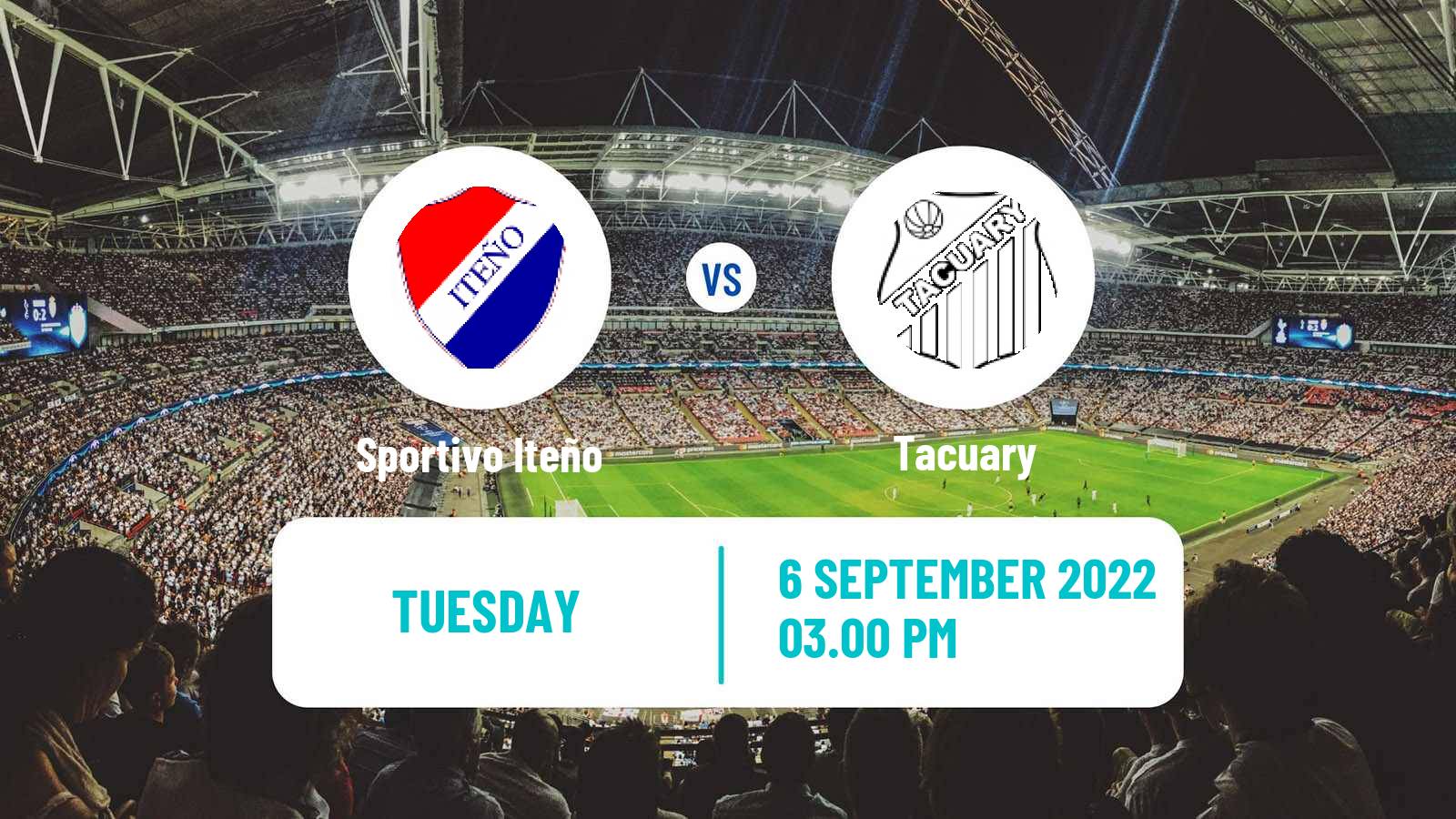 Soccer Copa Paraguay Sportivo Iteño - Tacuary